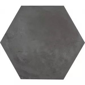 Керамогранит Marca Corona Terra nero esagono 0094 25х21,6 см