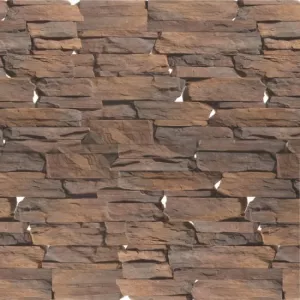 Декоративный камень Камелот Углы Этна темно-коричневый 2168