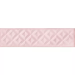 Плитка настенная Cifre Drop Relieve Pink Brillo CFR000011 30х7,5 см