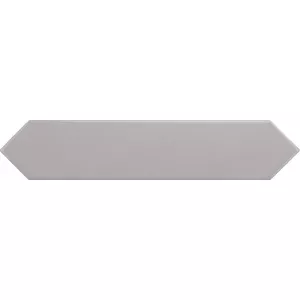 Плитка настенная Equipe Arrow Quicksilver 25833 глазурованный глянцевый серый 25*5 см