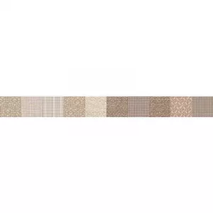 Бордюр Нефрит-Керамика Пене коричневый 05-01-1-47-03-15-1014-0 4,7х50 см
