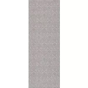 Плитка настенная Eletto Ceramica Agra Grey Arabesco серый 506291101 25,1*70,9