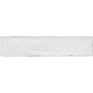 Плитка настенная WOW Briques White Gloss 108915 23х4,5 см