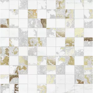 Мозаика Ceramiche Brennero Venus Mosaico Q. Solitaire White Mix MQSW 29,7х29,7
