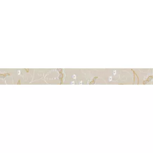 Бордюр Lasselsberger Ceramics Наоми белый 1504-0164 39,8х4,5 см